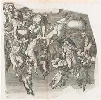 GIORGIO GHISI (AFTER MICHELANGELO BUONARROTI) The Last Judgment.